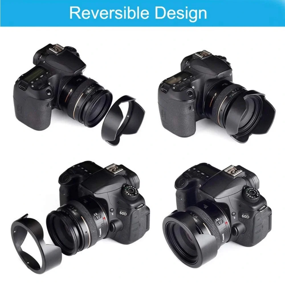 Veatree 67mm Lens Hood Set, Collapsible Rubber Lens Hood-Brand New / Never Use